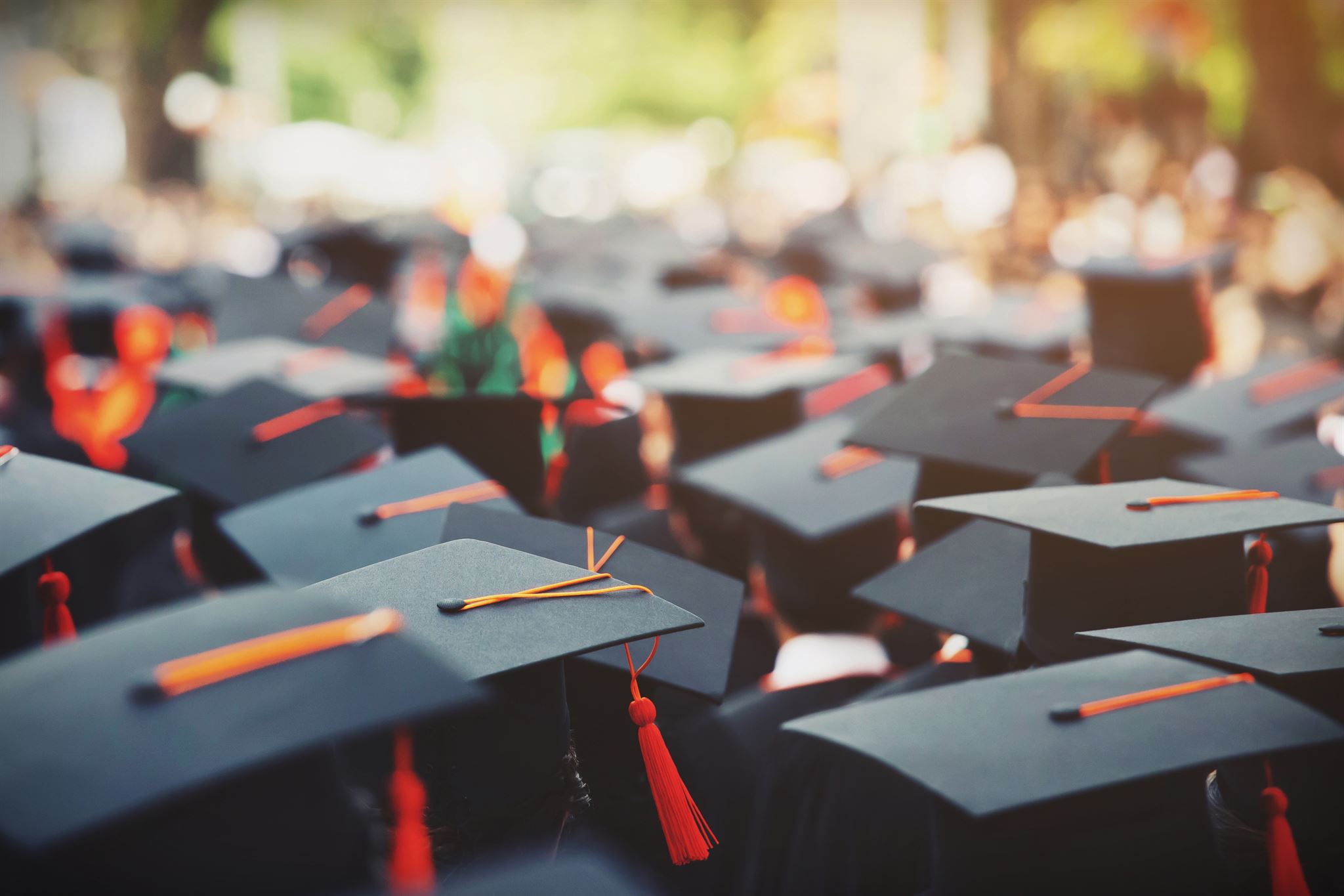 Graduates-wearing-mortarboards